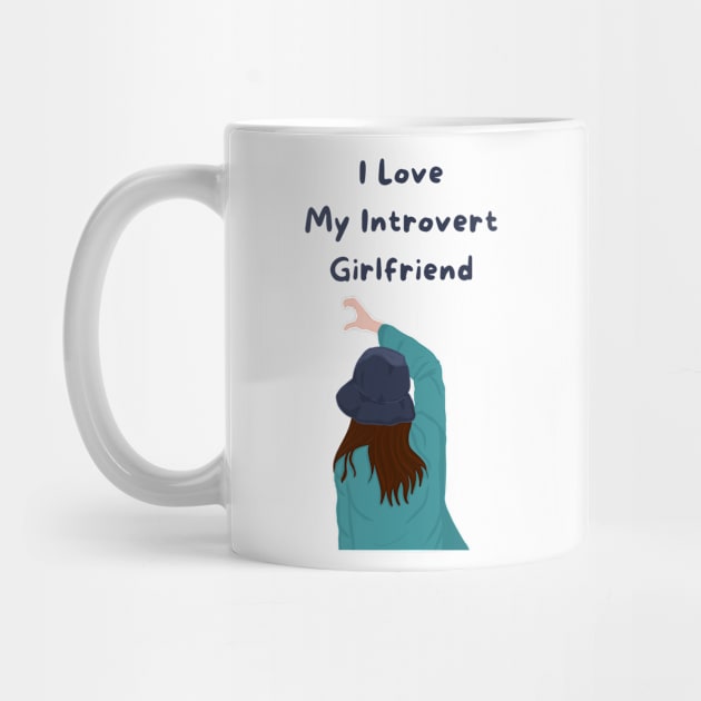 I love my introvert girlfriend, couple, happiness, romantic by Arthifa